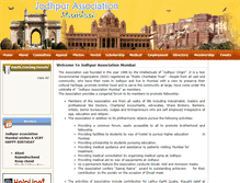 Tablet Screenshot of jodhpurassociationmumbai.org